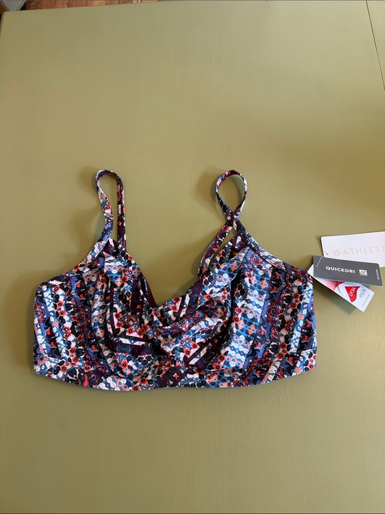 Athleta Other - Athleta Marrakech Bikini. Multicolor Floral-Geo Strappy - Blue, Coral, White
